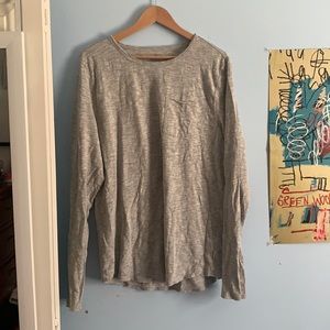 Hollister Grey Longsleeve XL